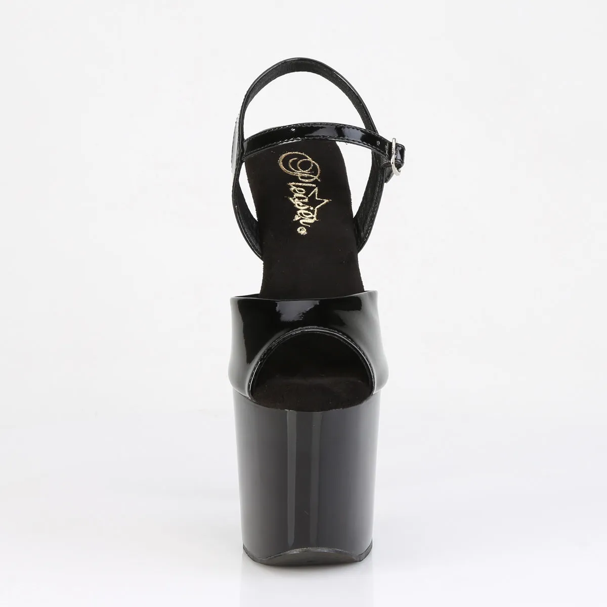 Asics Tiger Wrestling Shoes For Sale RAZZLE-809 Pleaser Black Patent Sexy Platform Shoes (Pole Dancing Heels)