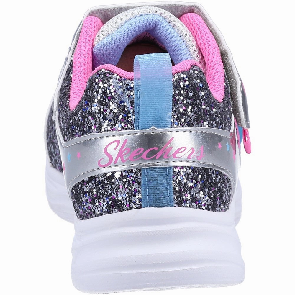 Skechers S Lights: Glimmer Kicks Starlet Shine shoe travel mode