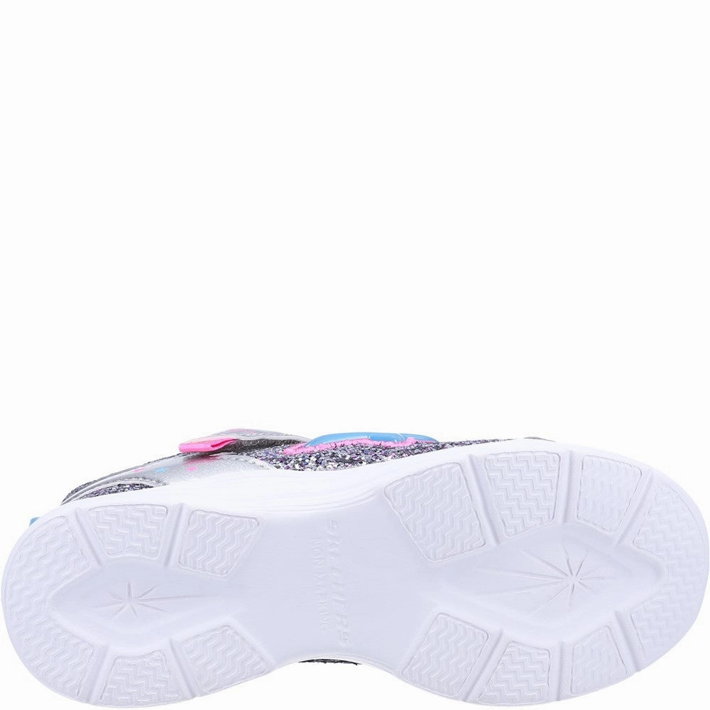 Pasture Path Step Fresh Skechers S Lights: Glimmer Kicks Starlet Shine shoe