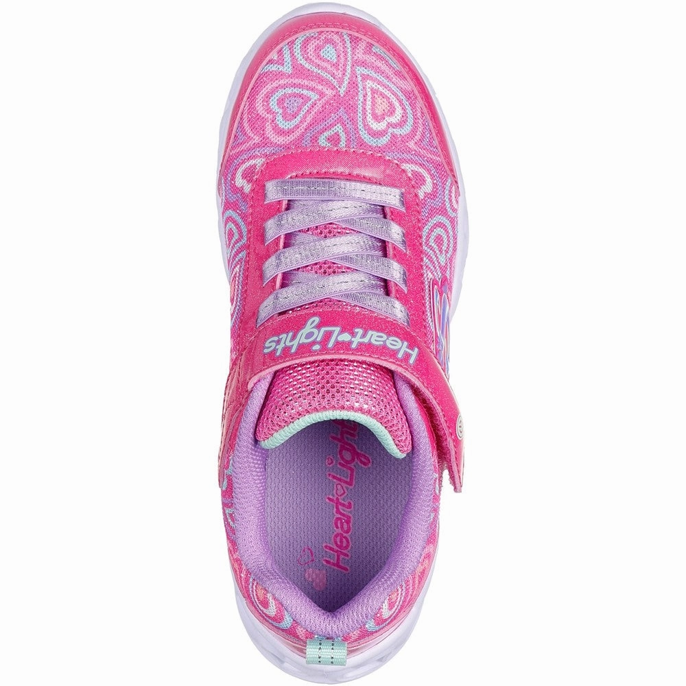 Casual Vibe Skechers Heart Lights Boogie Love Trainers