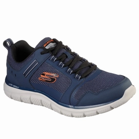 Deep Black Skechers Track Knockhill Shoes
