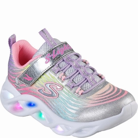 Skechers Twisty Brights Mystical Bliss Shoes Heel Design