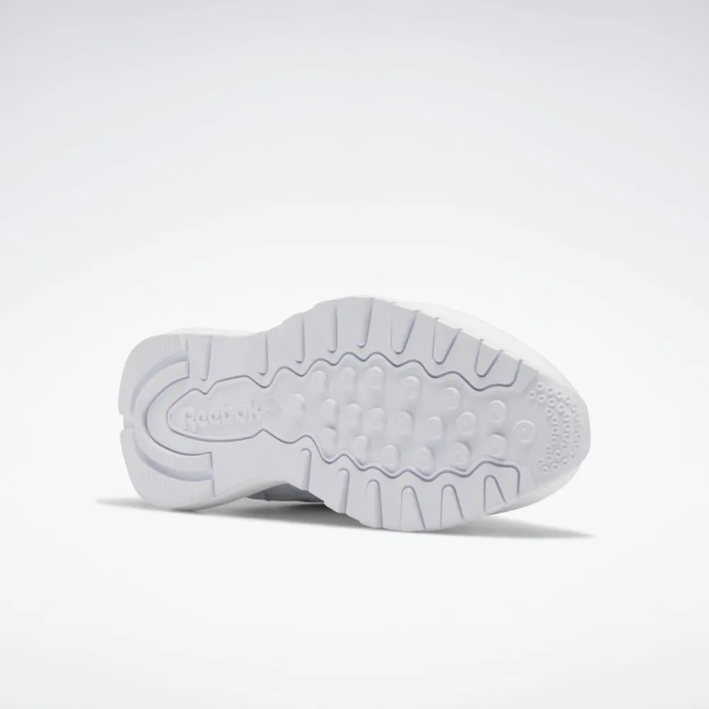 Asics Running Shoes For Pronators Reebok Footwear Kids CL LTHR SP FTWR WHT/FTWR WHT/PURE GRY 2