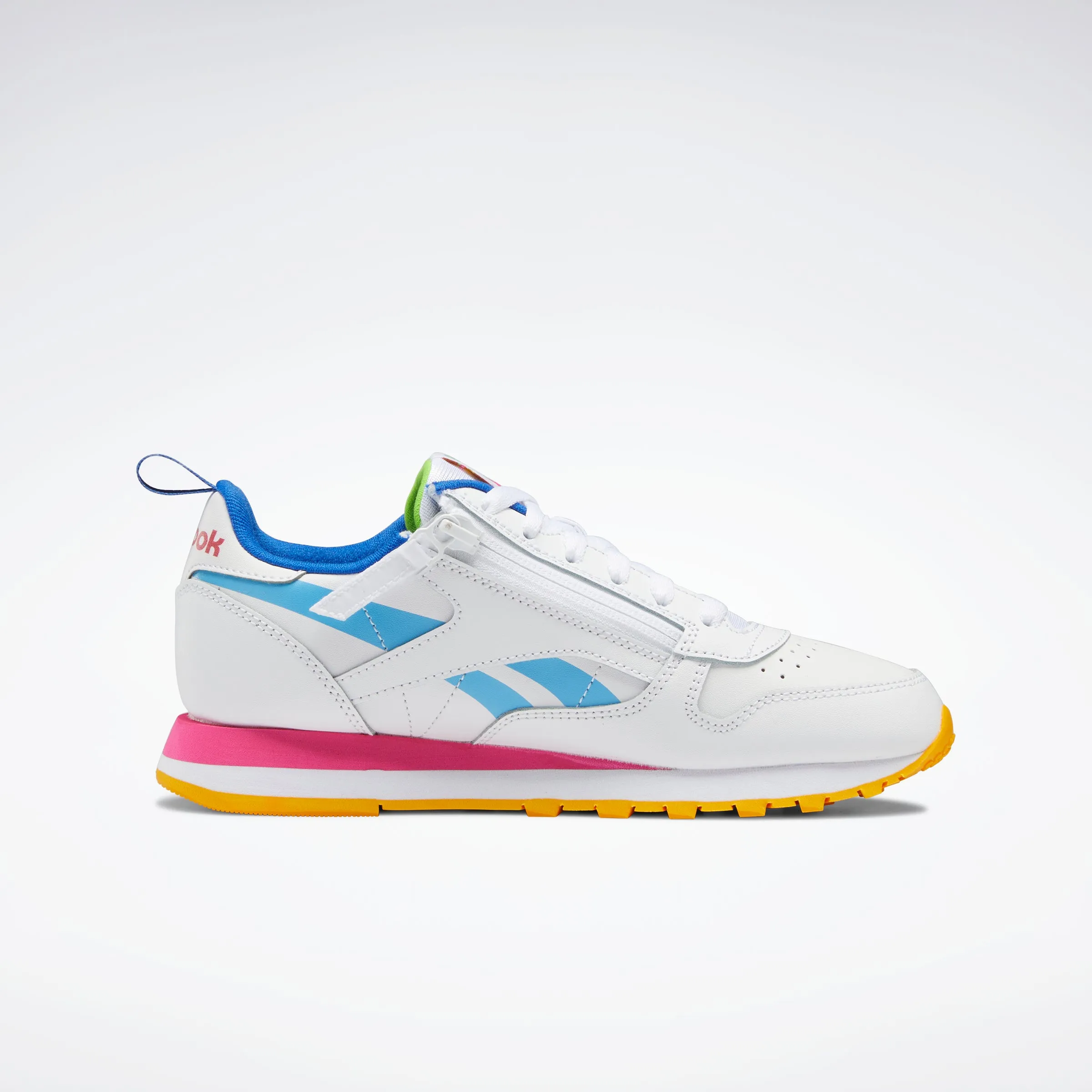 Slip Resistant Shoes Asics Reebok Footwear Kids Classic Leather Equal Fit Shoes Junior Ftwr White/Always Blue/Vector