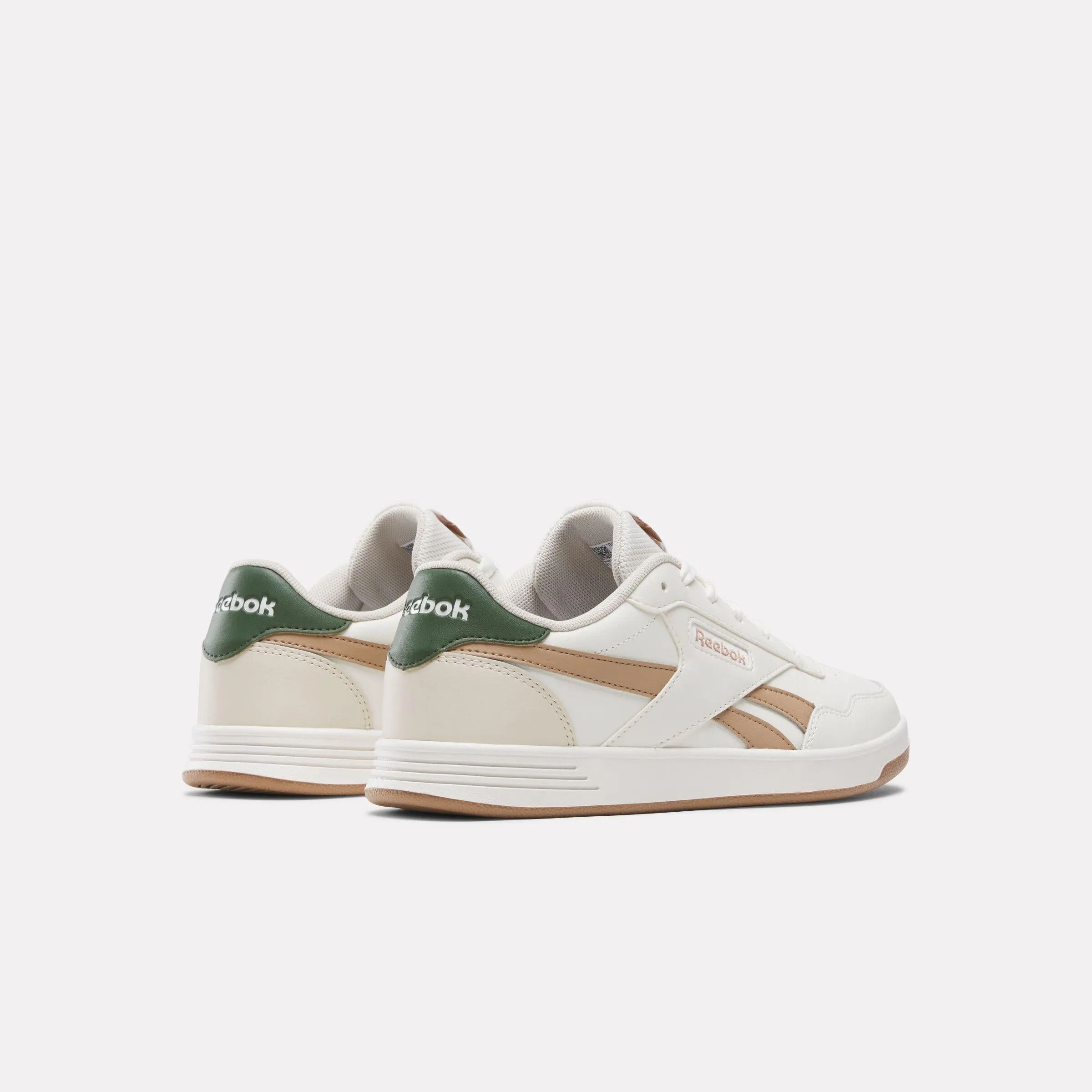 Reebok Footwear Women Reebok Court Advance Shoes CHALK/BREAKAWAYGREEN/EARTH Discounted Asics Shoes