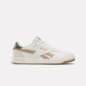 Asics Onitsuka Wrestling Shoes Reebok Footwear Women Reebok Court Advance Shoes CHALK/BREAKAWAYGREEN/EARTH