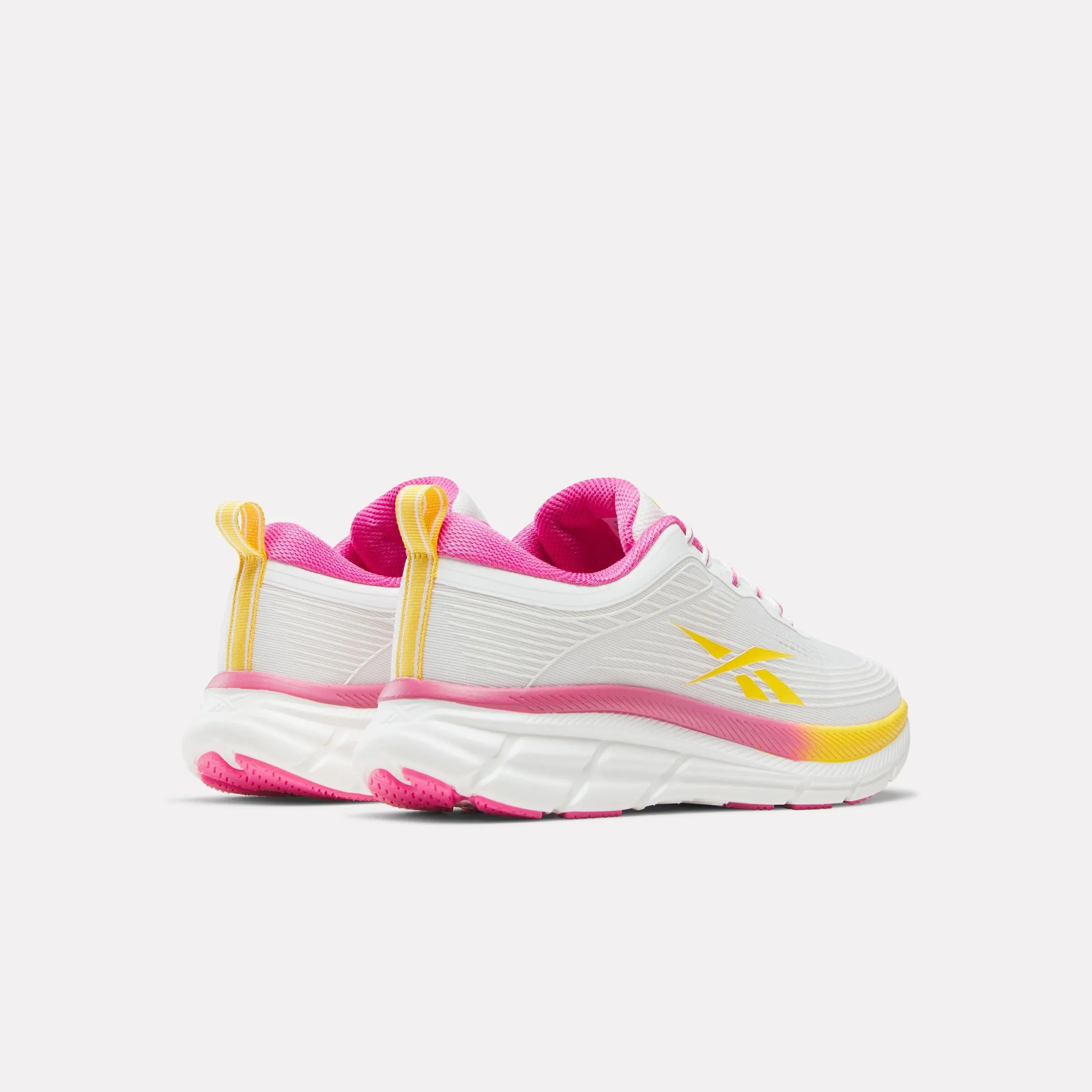 Asics Venture 6 Running Shoes Reebok Footwear Women Road Strider Running Shoes WHITE/ATOMIC PINK