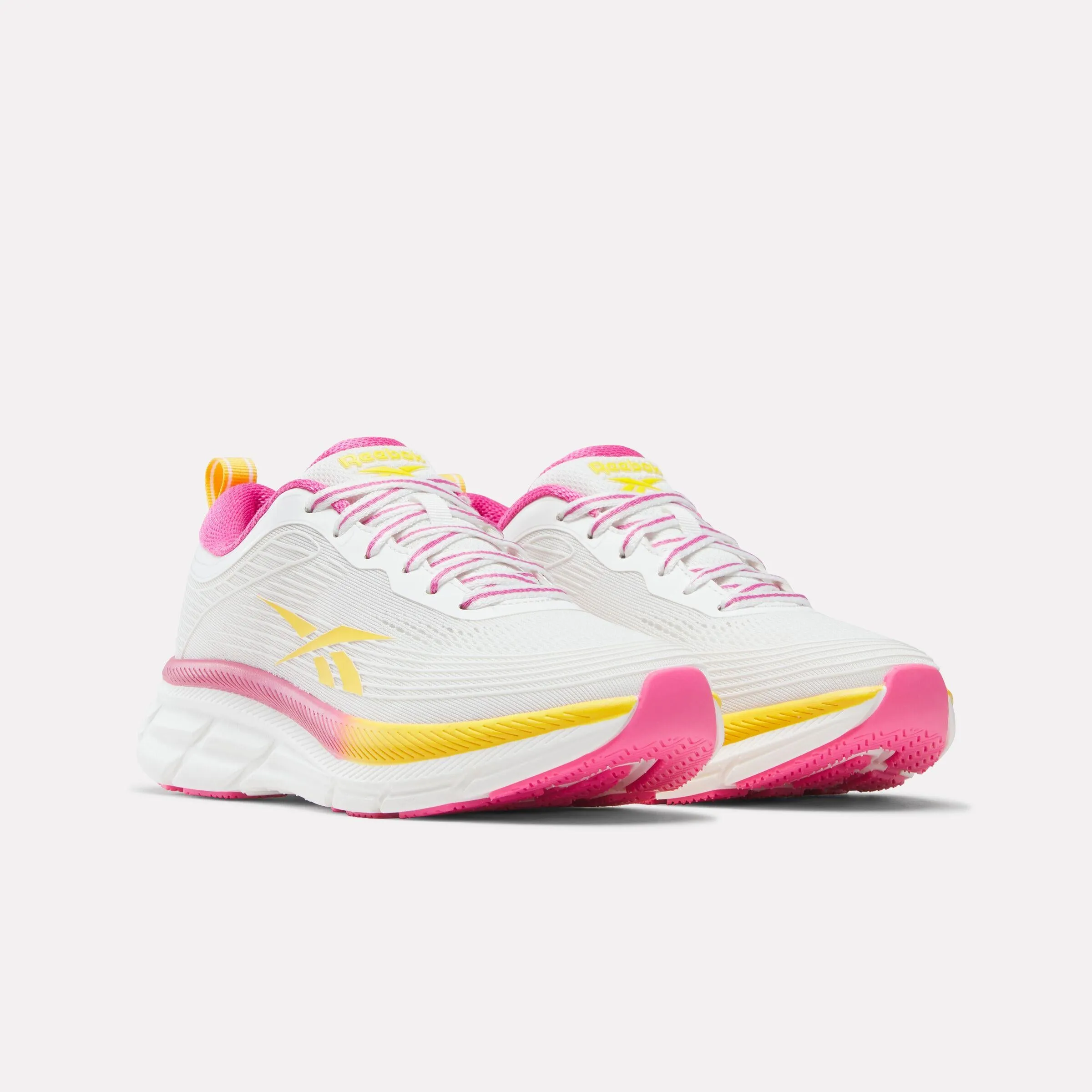 Asics Gel-noosa Tri 8 Running Shoe Reebok Footwear Women Road Strider Running Shoes WHITE/ATOMIC PINK