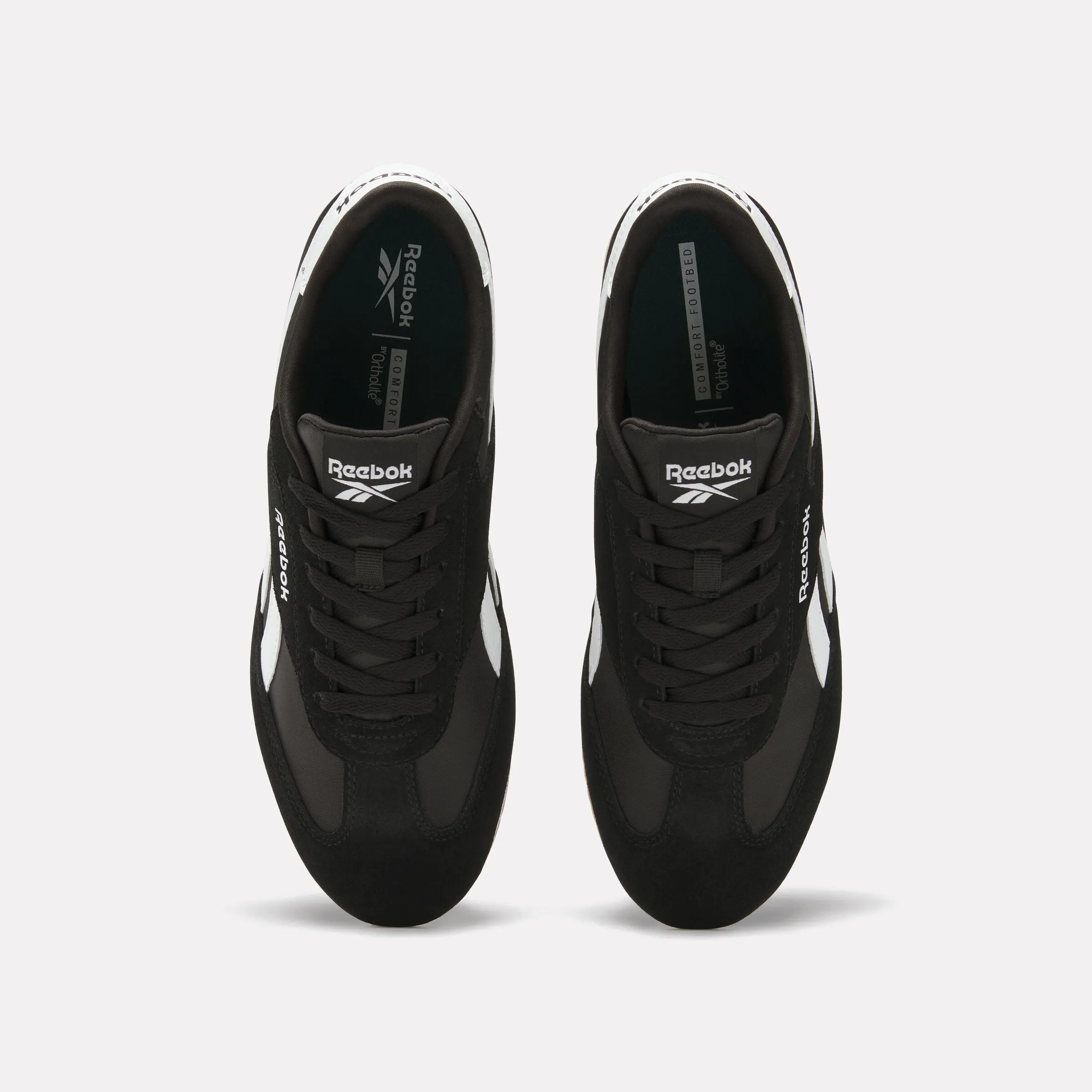 Best Asics Motion Control Running Shoes Reebok World 70 Black/White/Gum