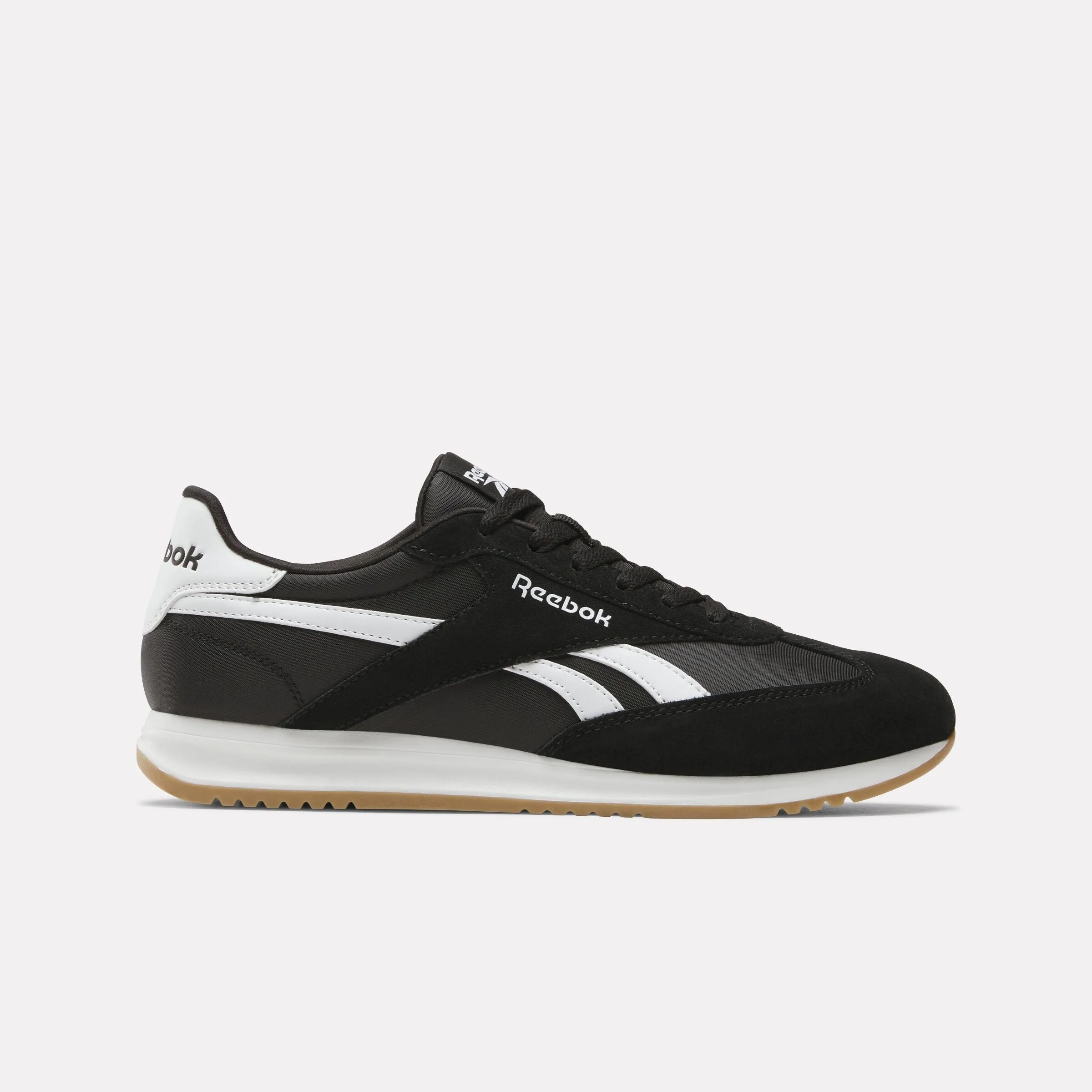 Reebok World 70 Black/White/Gum Asics Gel Shoes For Walking