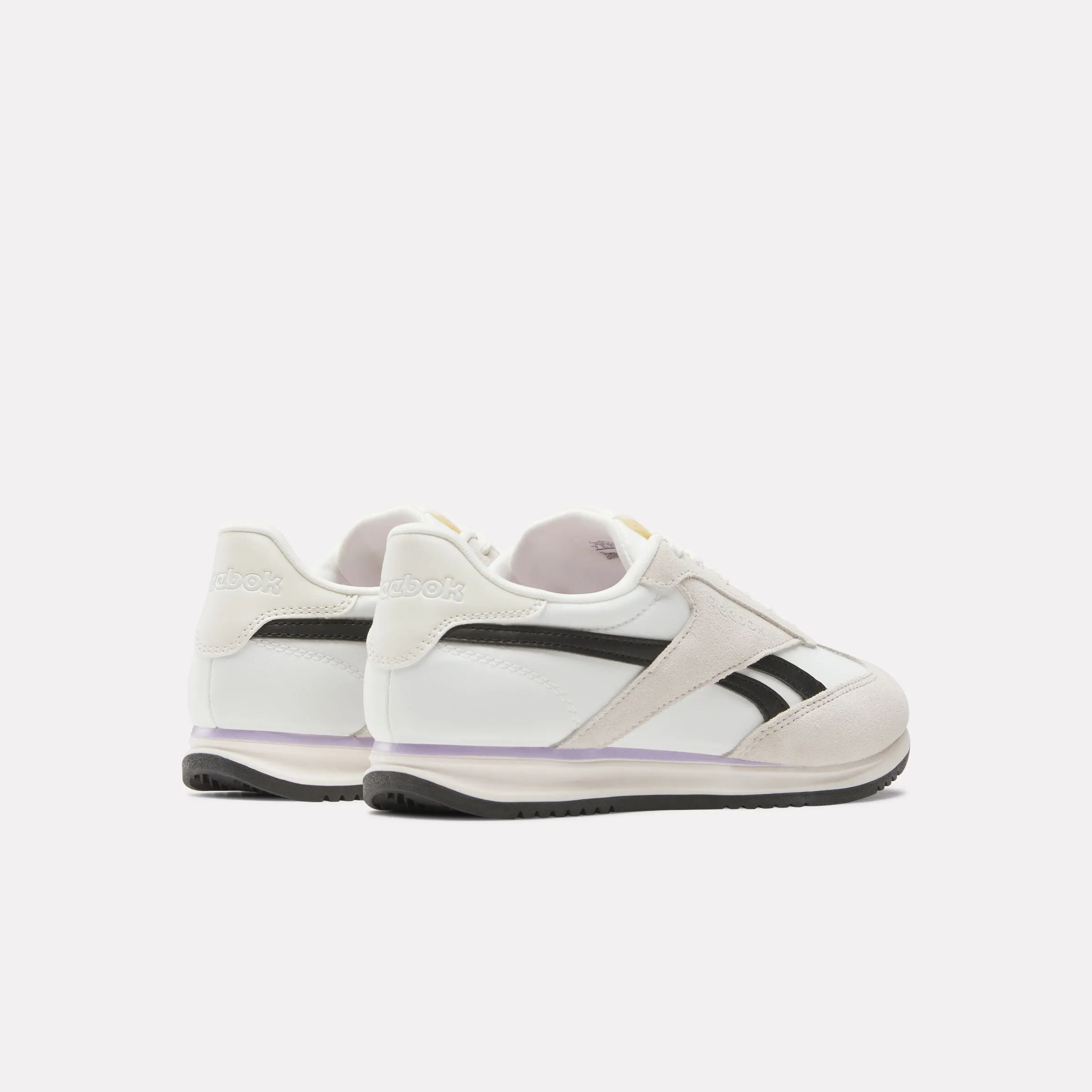 Reebok World 70 White/Purple/White Asics Shoes For Morton's Neuroma