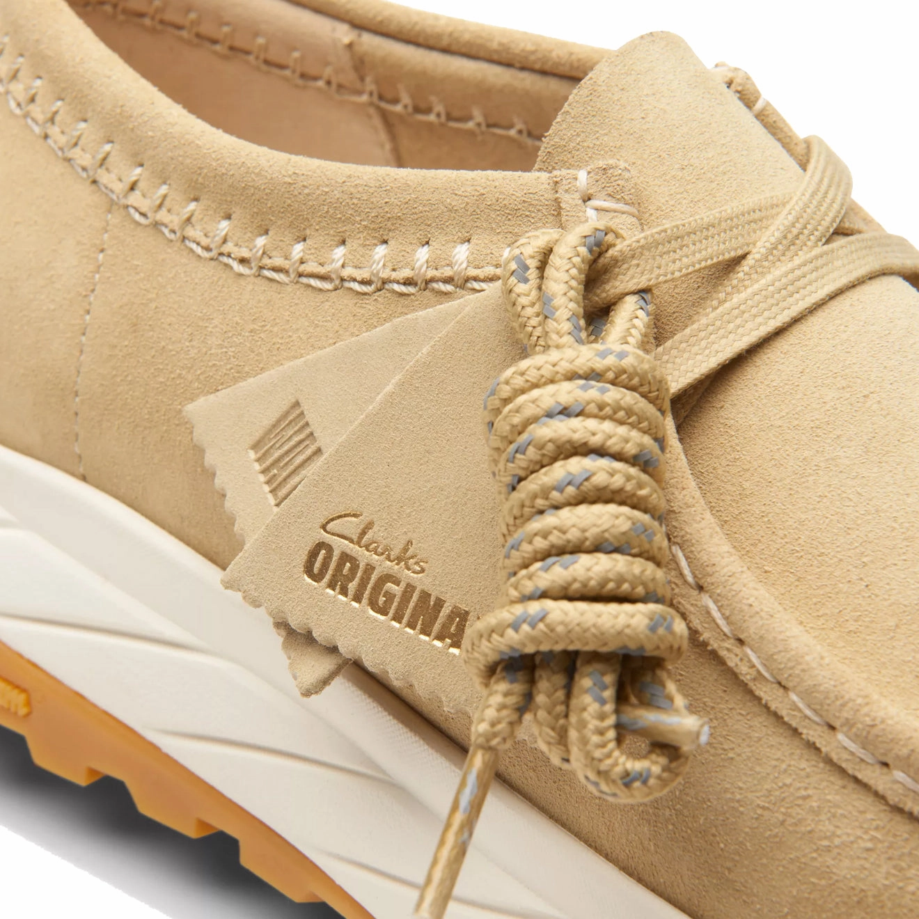 Clarks Originals Walla Eden Lo Shoe Maple Suede Lace Touch Comfort Inserts