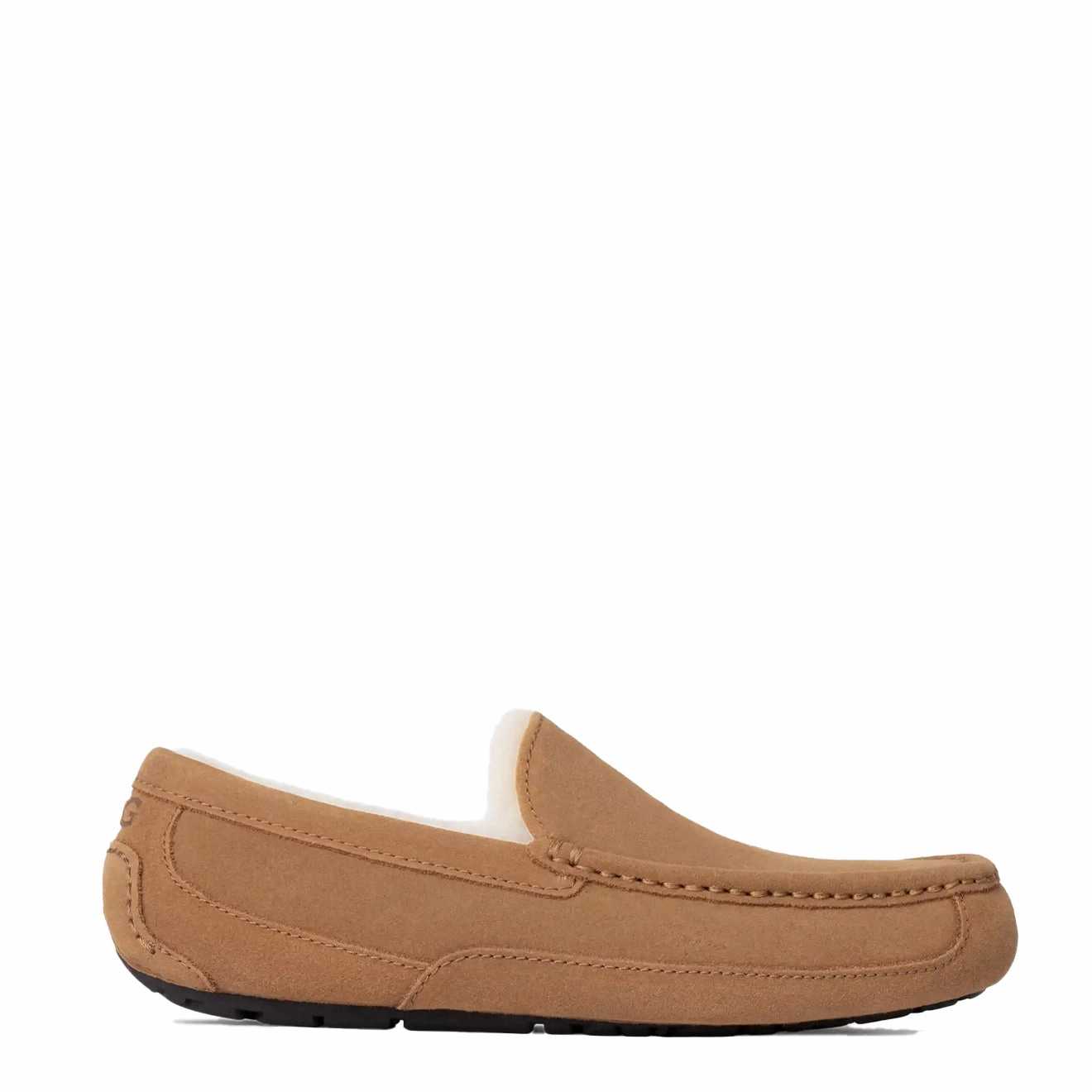 Soft Leather UGG Ascot Slipper Chestnut