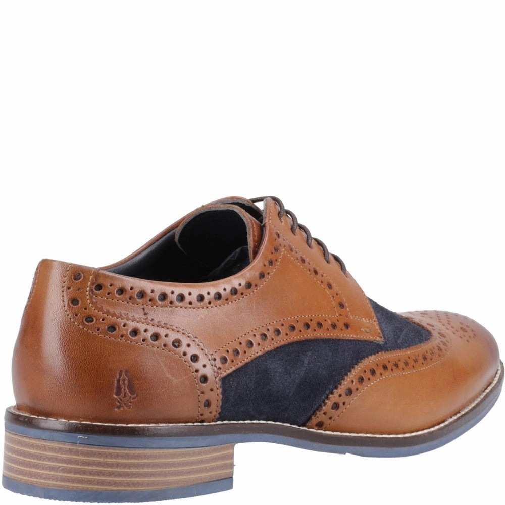 Custom made Soft Padding Hush Puppies Dustin Mix Brogue