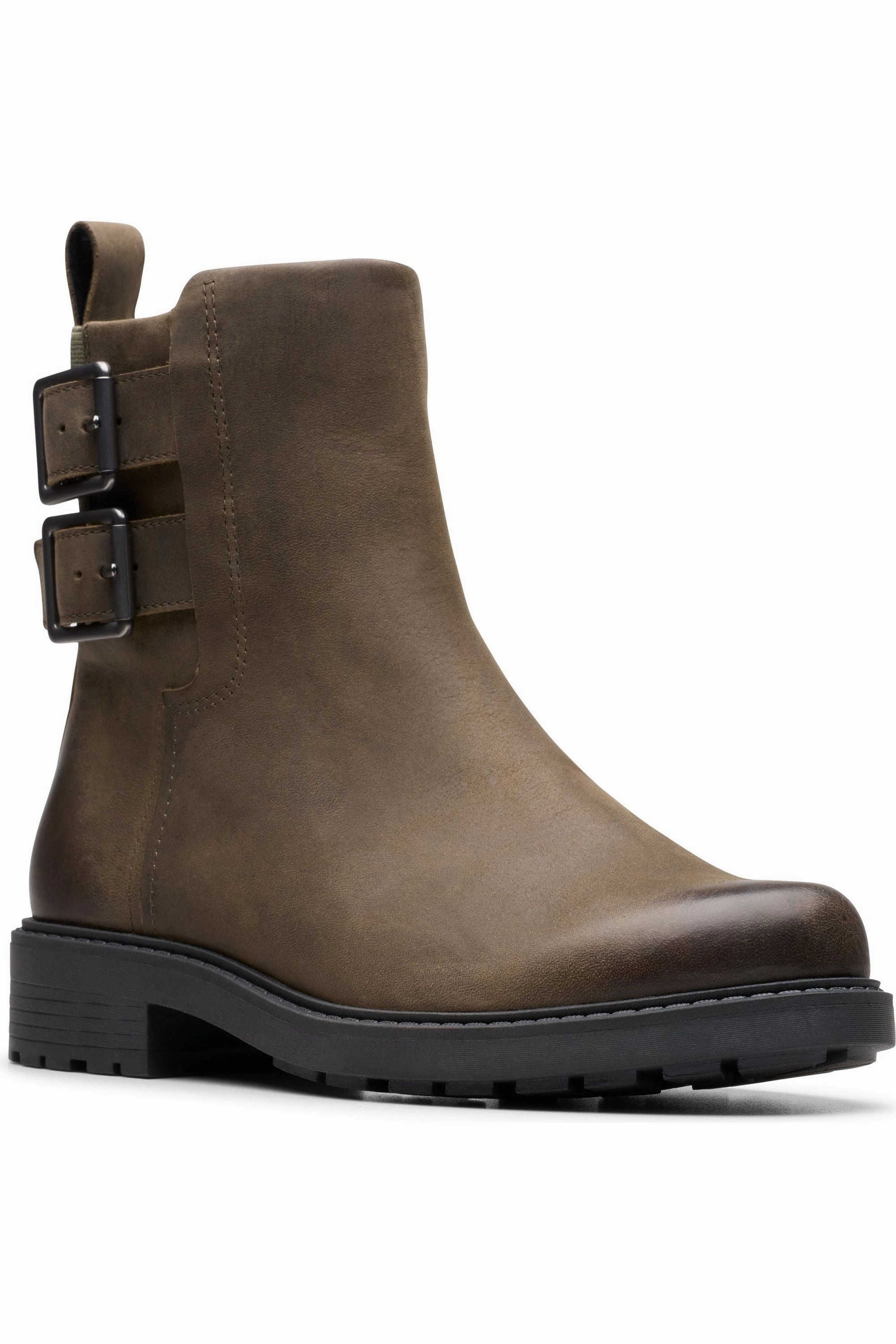 Wide fit Clarks Orinoco2 Bay in Mole Grey Leather