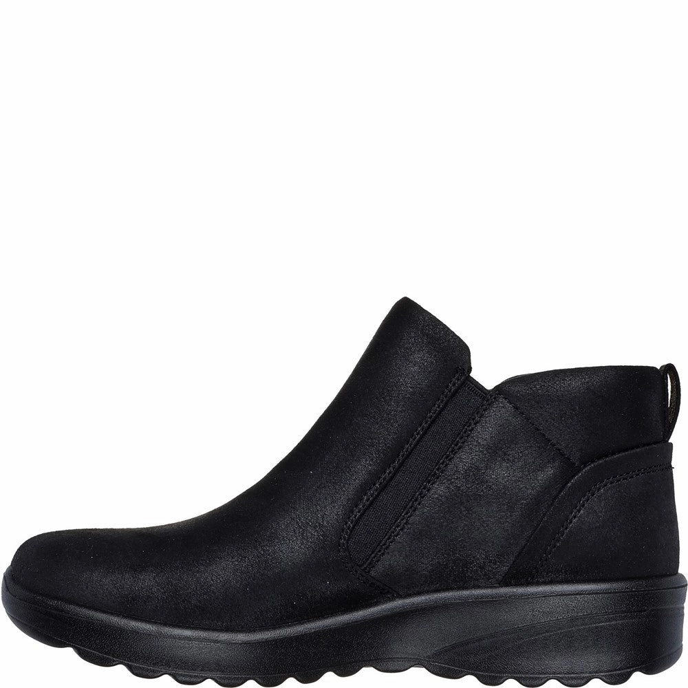 Skechers Lovely Vibe Fall In Bloom Ankle Boots Quick Gear