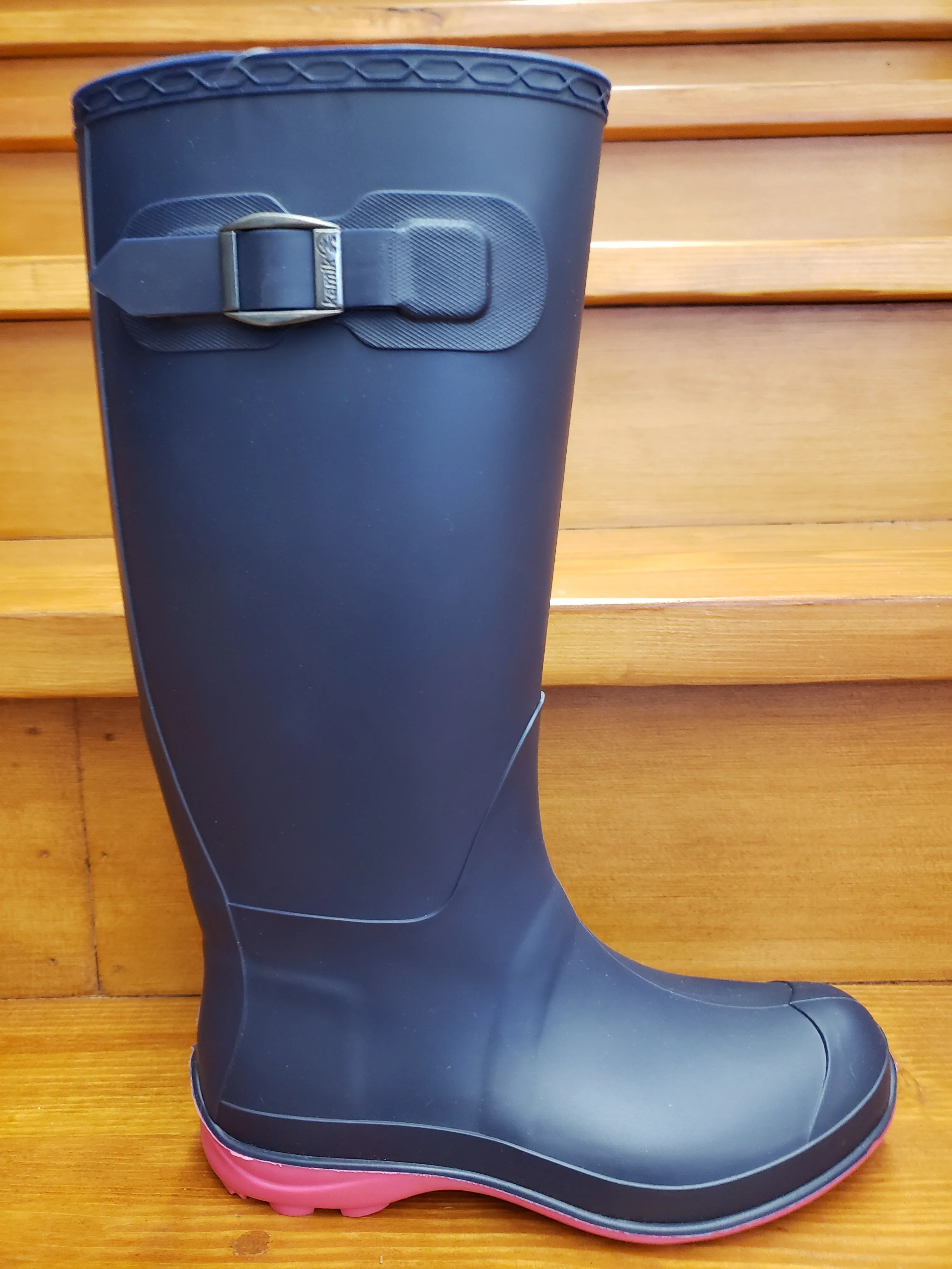 Kamik Olivia Navy/Pink EK2102 Comfortable Boots All Purpose