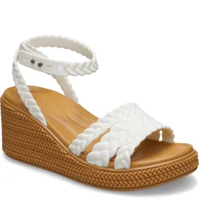 Event Chic Freedom Move Crocs Brooklyn Woven Ankle Strap Wedge
