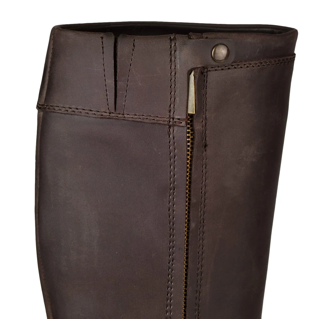 Dubarry Womens Limerick Gore-Tex Leather Boots Old Rum Good Arch Support