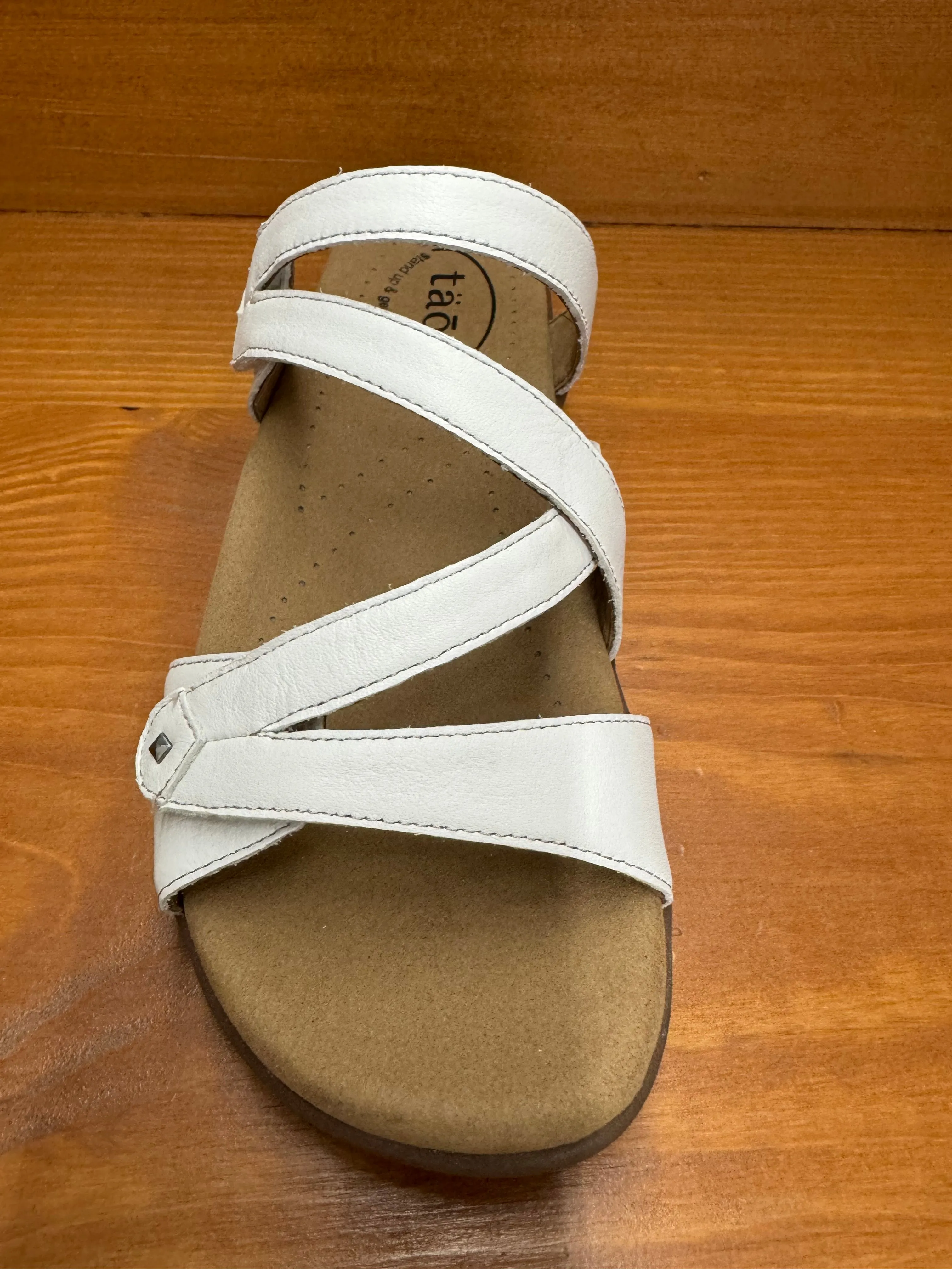 Sunset Stroll Taos Double U White leather