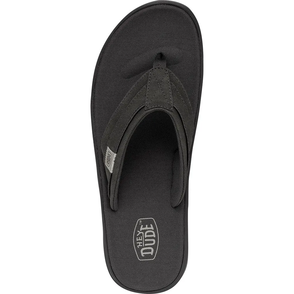 HEYDUDE Sami Sandal hook and loop closure
