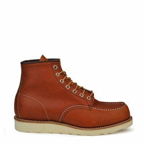 Deep Tread Transitional Season Red Wing 6-inch Classic Moc Boot Oro Legacy