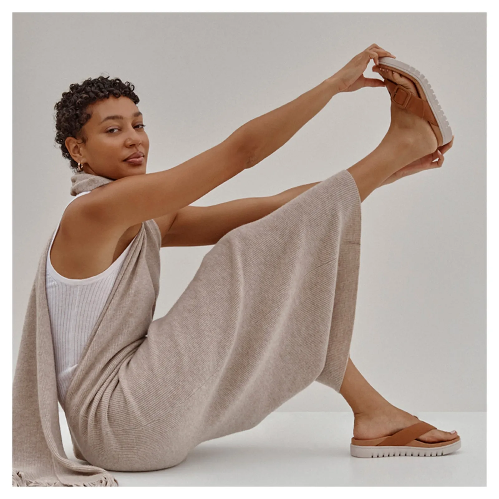 Open Toe Beaded Women's Vionic, Uptown Marin Thong Sandal