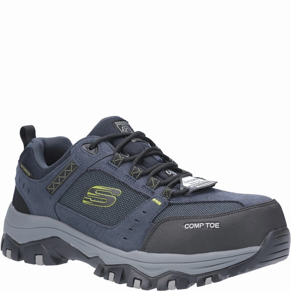 Skechers Workwear Greetah Lace Up Shoe with Composite Toe Trend Spot Cliff Jog