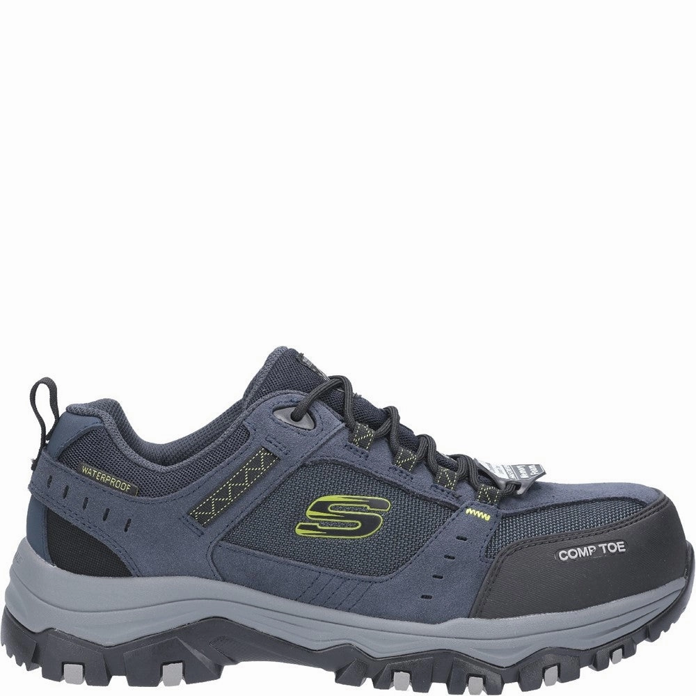 Flexible Build Skechers Workwear Greetah Lace Up Shoe with Composite Toe