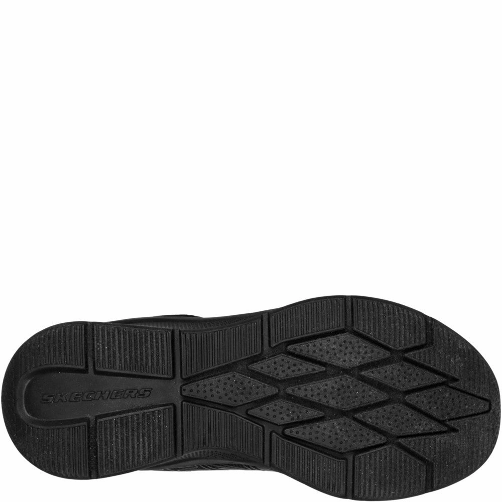 Suede Material Skechers Microspec Texlor Trainers