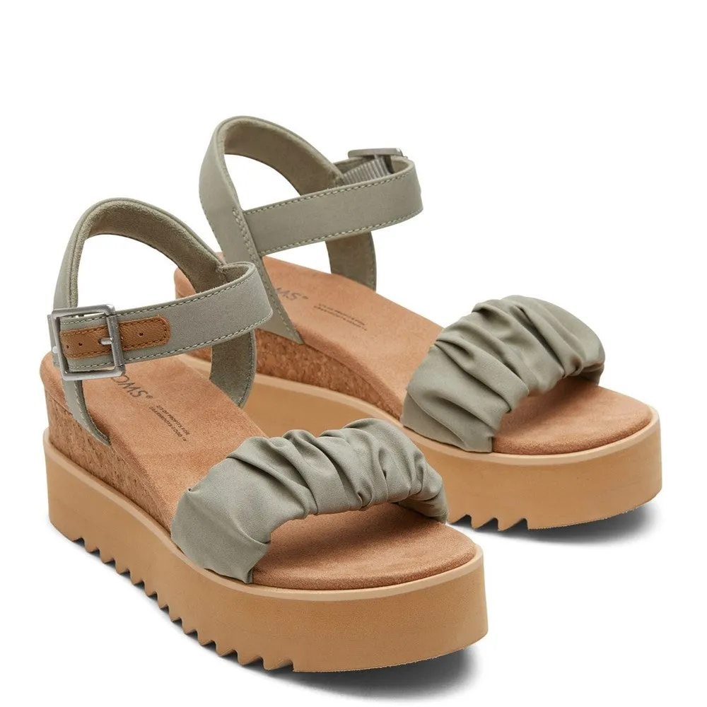 Pure Comfort No Buckle TOMS Diana Wedge