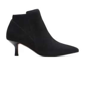 Womens - Violet 55 Up Black Suede Dry Guard Comfy Step