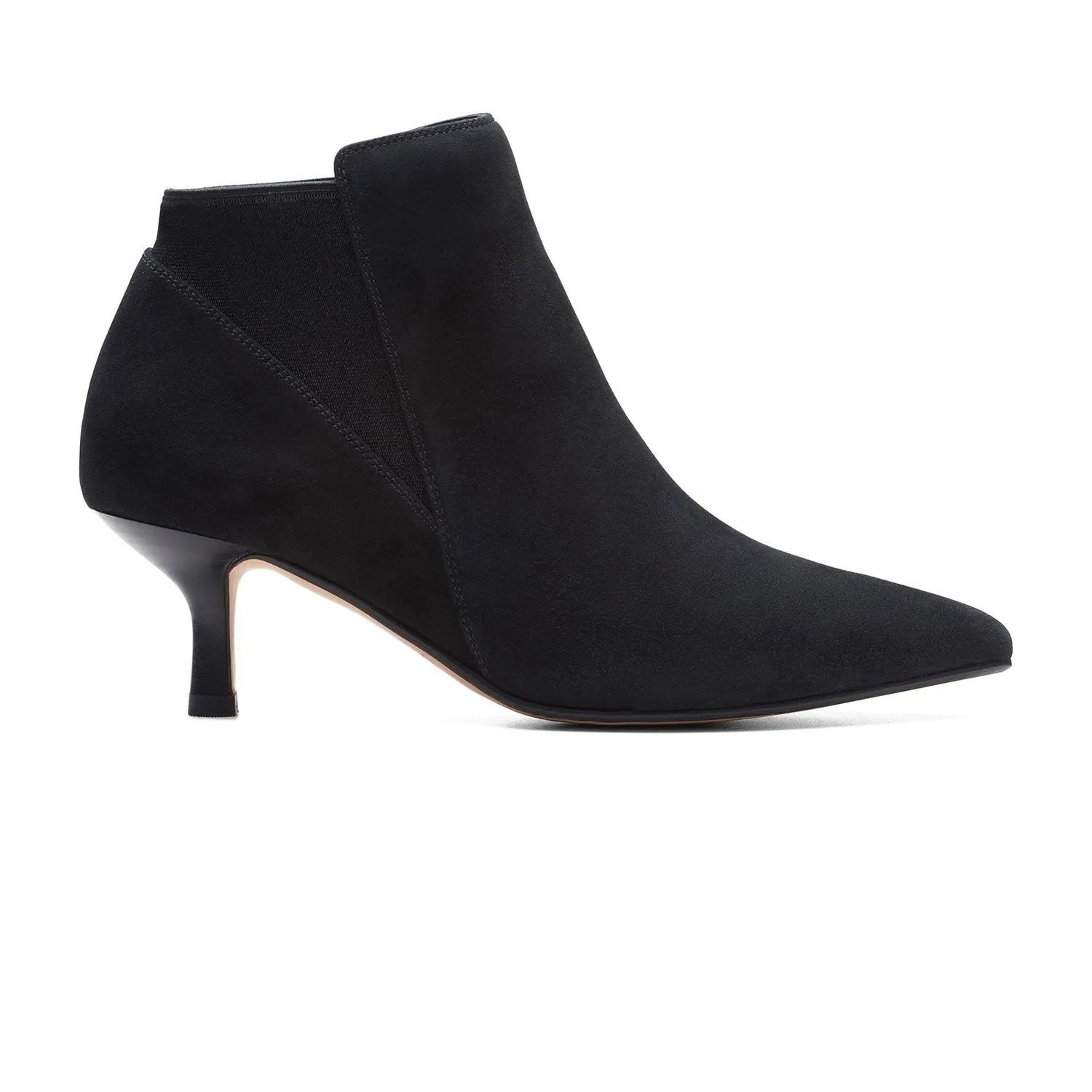 Womens - Violet 55 Up Black Suede Subtle Lines Comfortable to walk