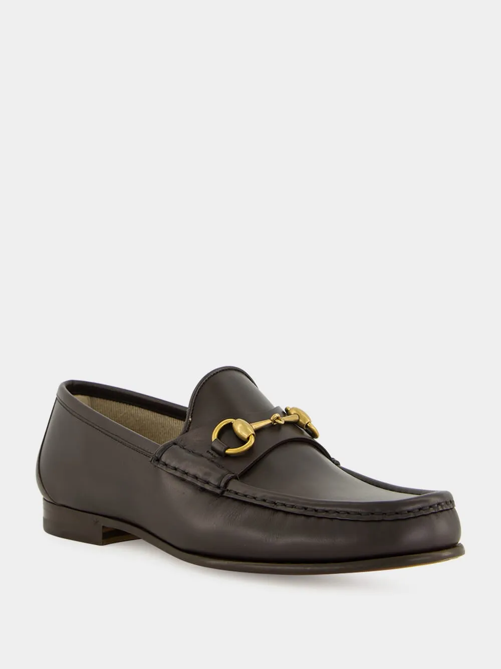 Dark Brown Leather Horsebit 1953 Loafers Skirts With Loafers