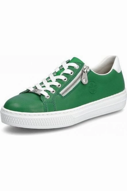 Smart Footwear Multi Terrain Rieker L59L1-52 in Green ladies sneaker