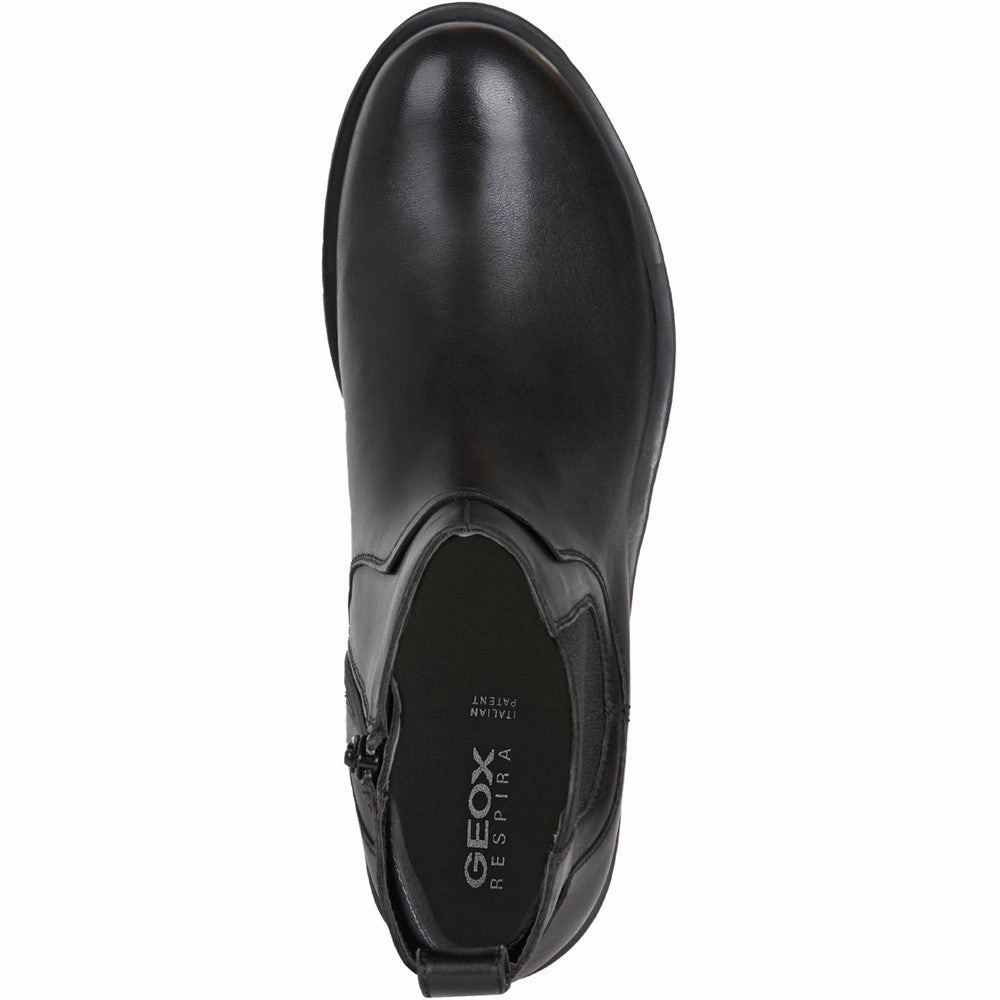 Geox D Rawelle A Ankle Boots Knit Upper