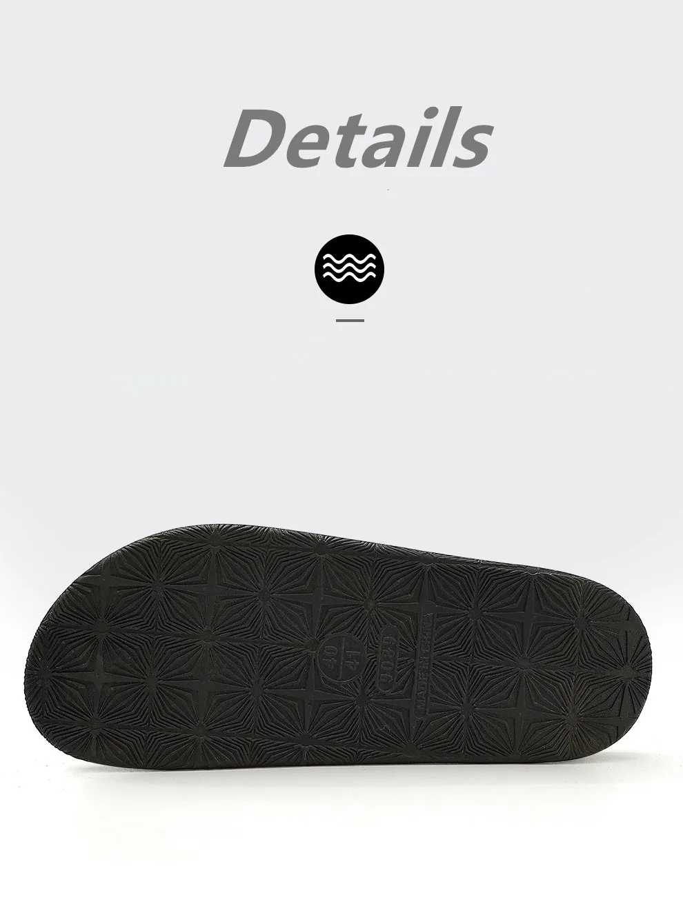 Slippers Morocco Home Men Slippers Summer Beach Question Mark Indoor Male Slides Soft Bottoms Non-slip Men's Shoes