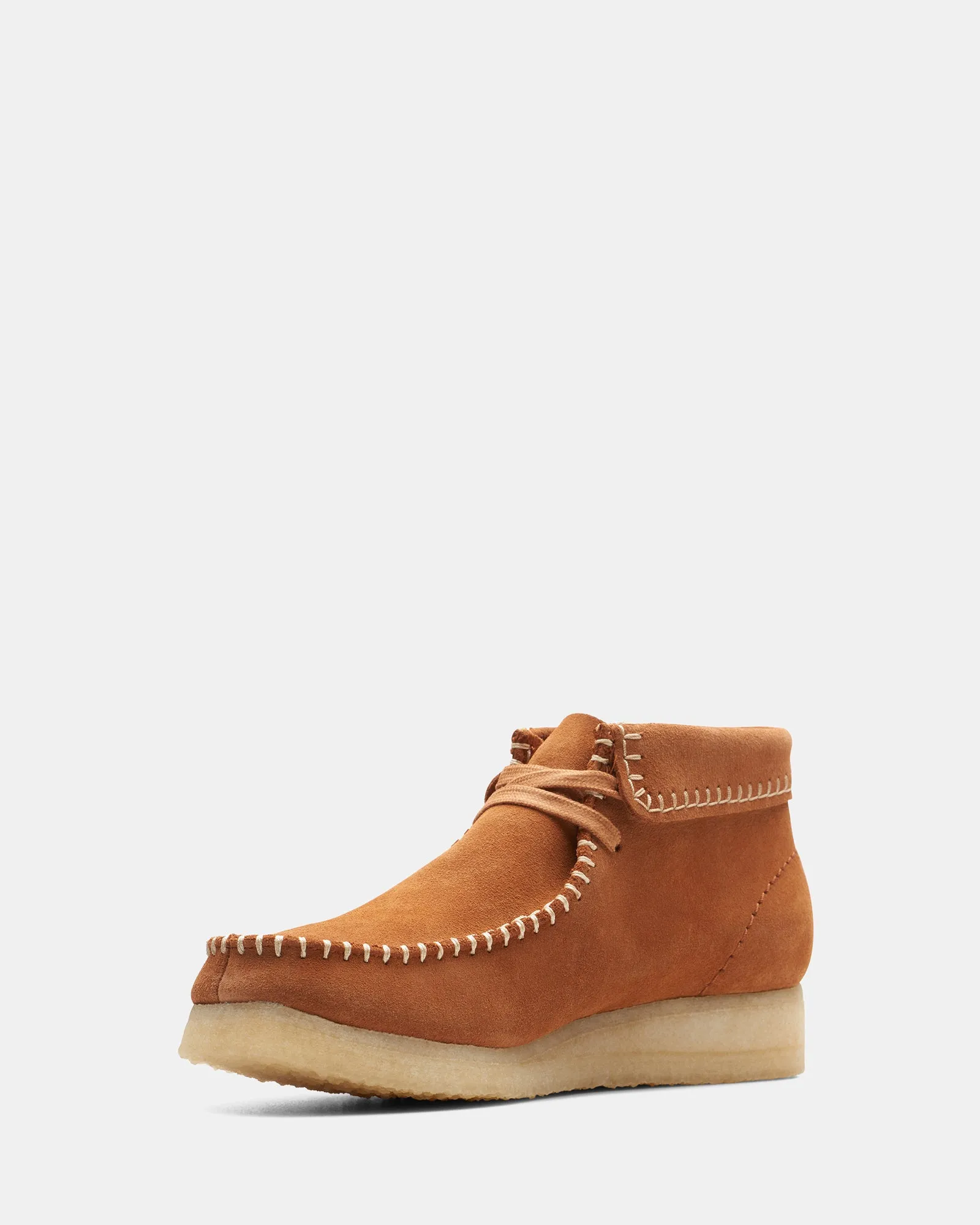 Adjustable Straps Built Tough WALLABEE BOOT STITCH Ginger Suede