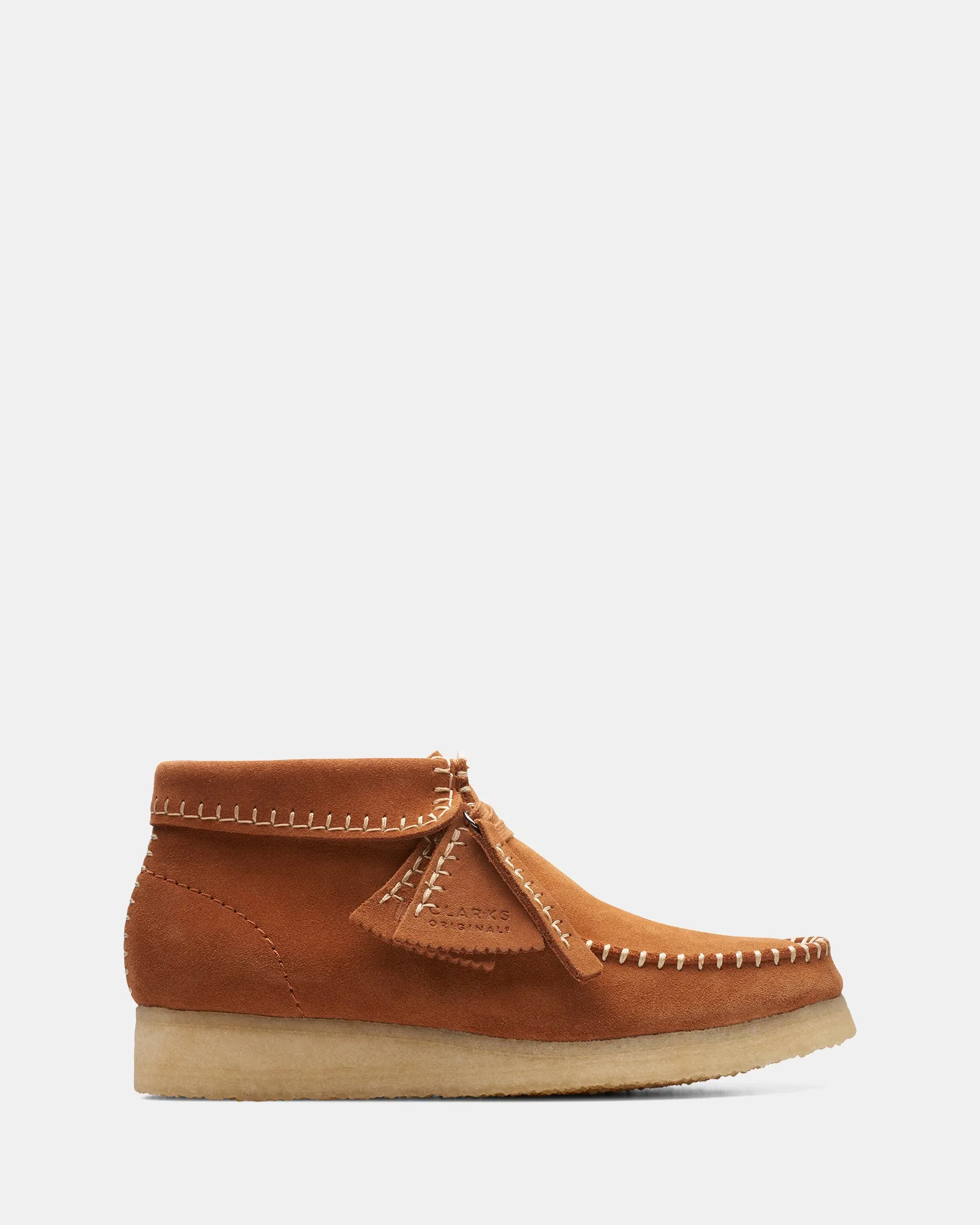 Comfortable interior Anti-bacterial WALLABEE BOOT STITCH Ginger Suede