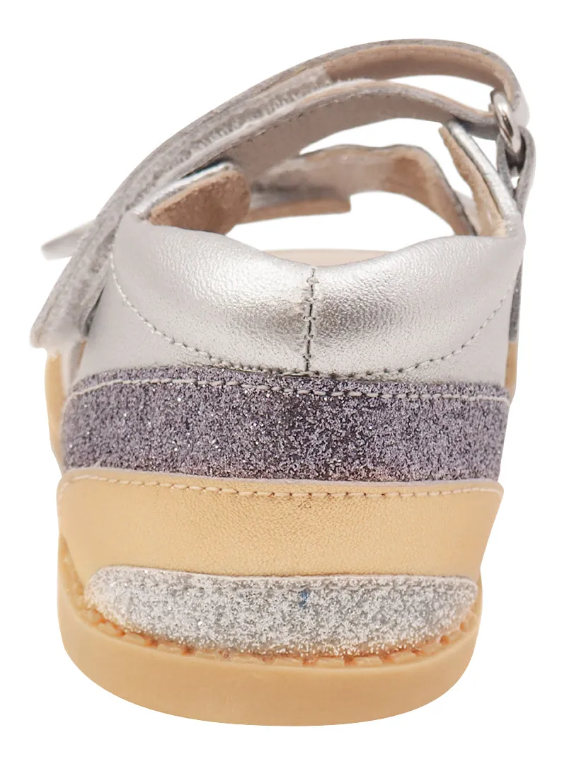 Livie & Luca Girl's Unicorn Sandals, Silver Metallic Best Asics Shoes For Marathon