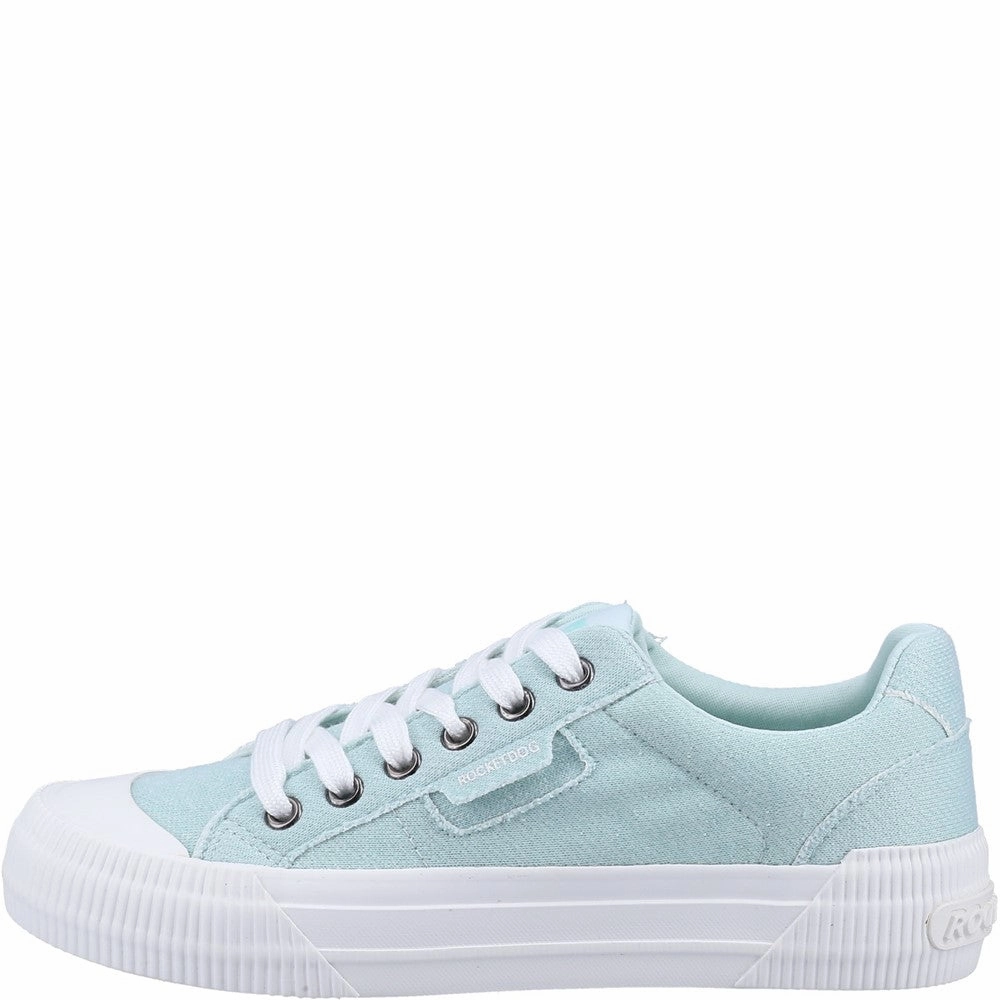 hydro - resistant - feature shoes wind - resistant shoes Rocket Dog Cheery Skirball Jersey Lace Shoes