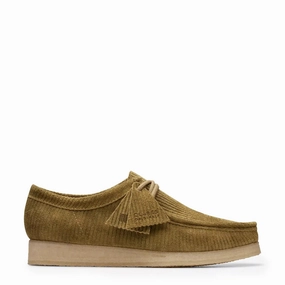 Clarks Originals Wallabee Mid Green Smooth Finish