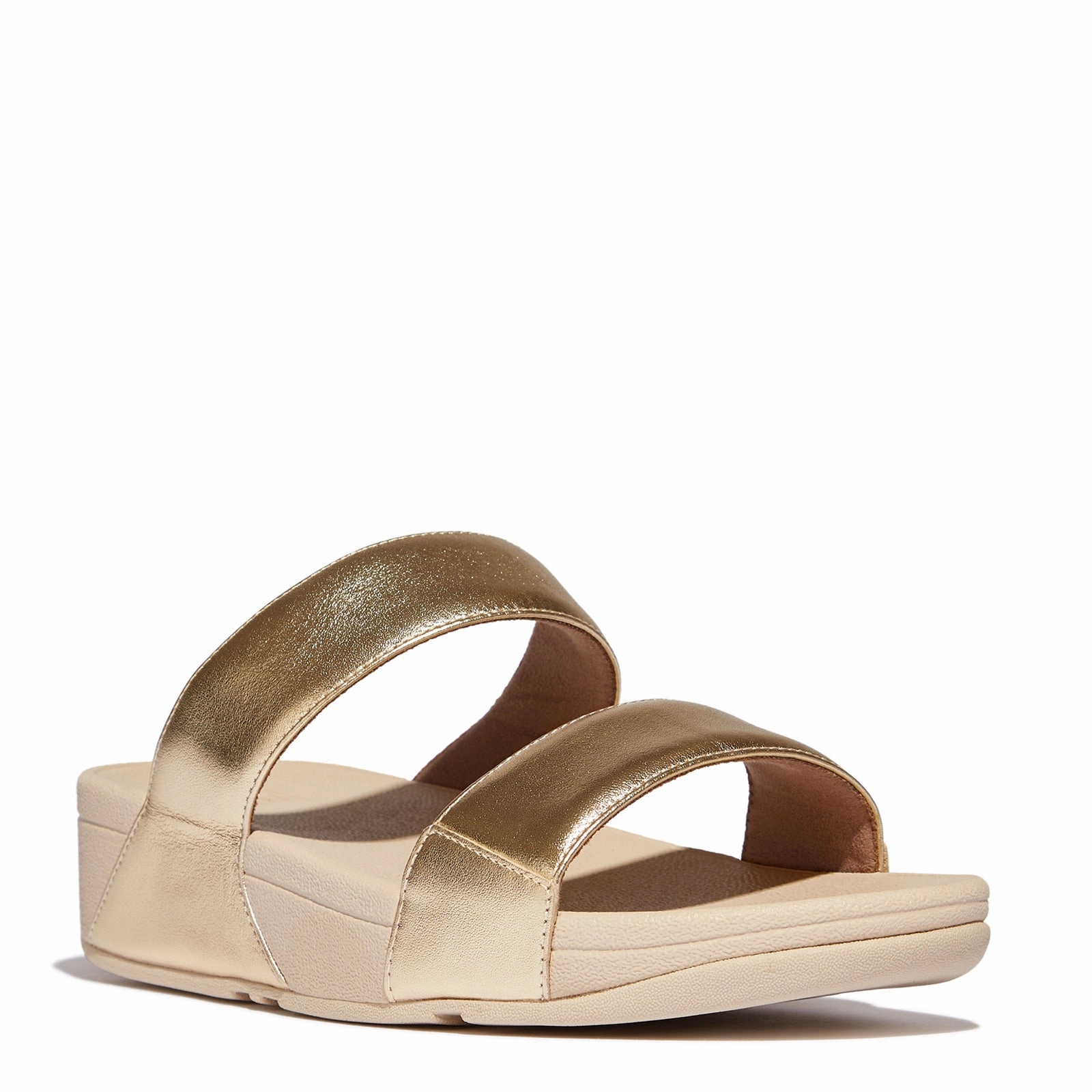 Women's FitFlop, Lulu Leather Slide Heel Freedom