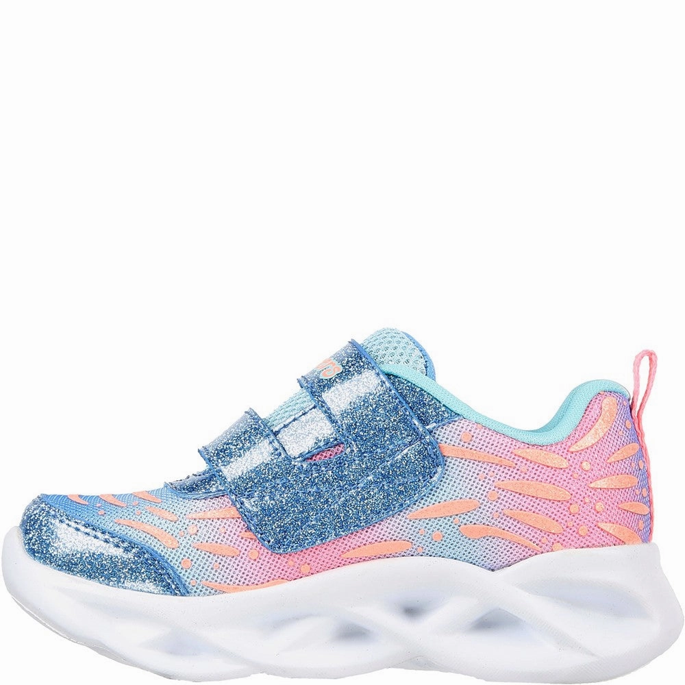 Skechers Twisty Brights Wingin' It Trainers Strike Step