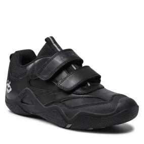 Geox Kids J Wader Smooth Leather School Shoes - Black Asics Shoes Uae Price