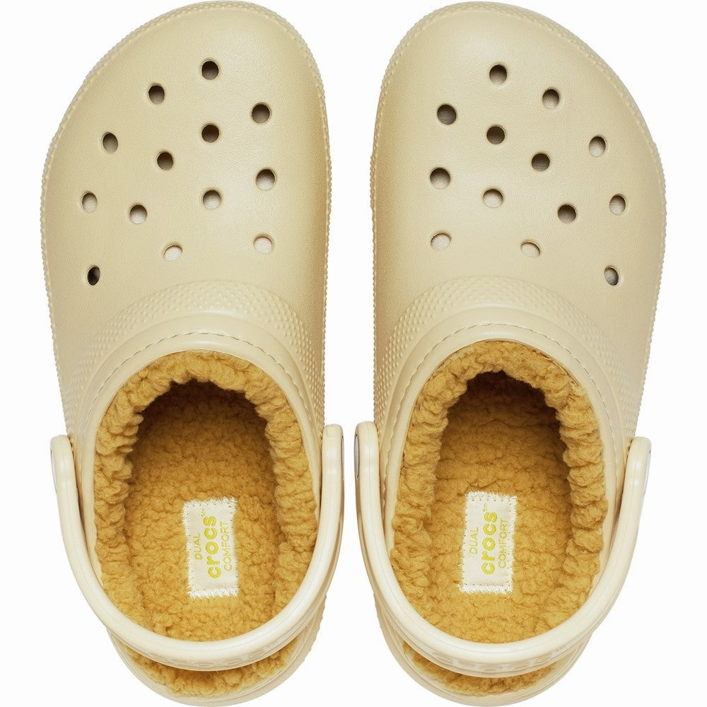 Crocs Unisex Classic Lined Clog Moisture Wick Coral View