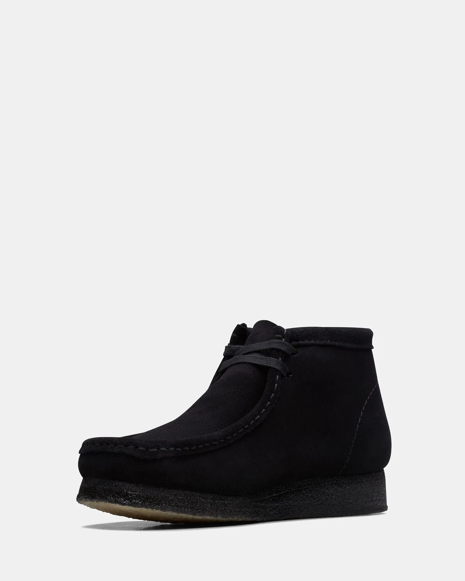Wallabee Boot (M) Black Suede MemoryFoam