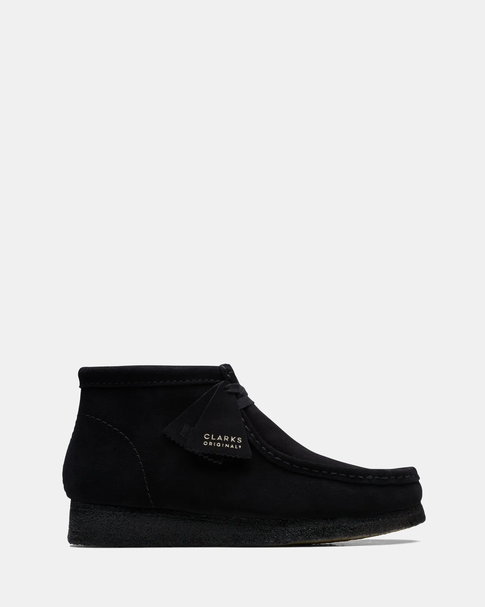 Wallabee Boot (M) Black Suede Urban Everyday