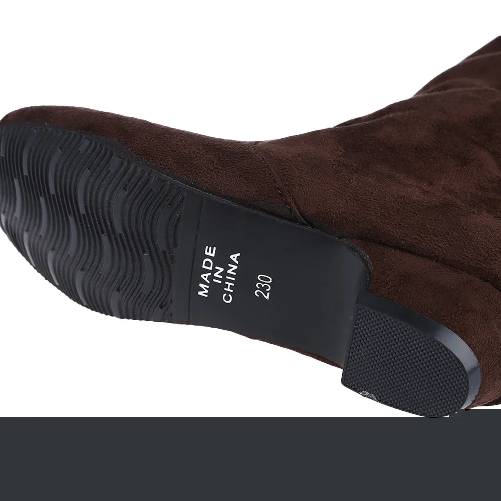 Crispi Boots Round Toe Knee Length Boots for Woman