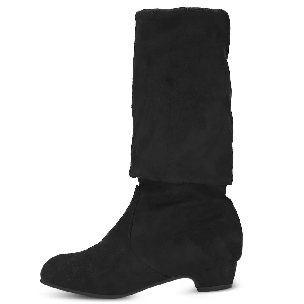Dukes And Boots Round Toe Knee Length Boots for Woman